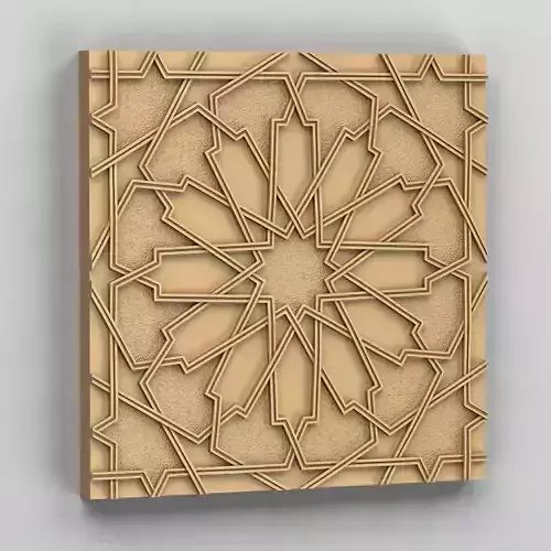 Wall panel 027 3D model