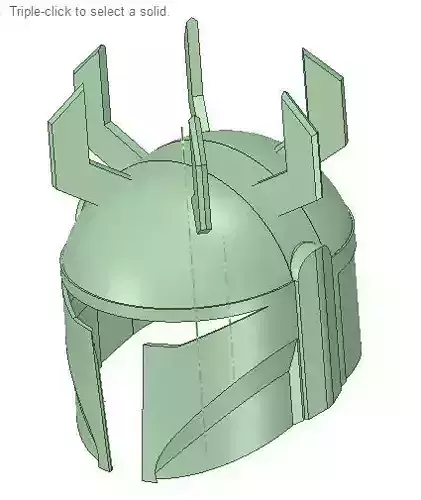 Free Mandalorian Helmet - Darth Maul Inspired Free 3D print model