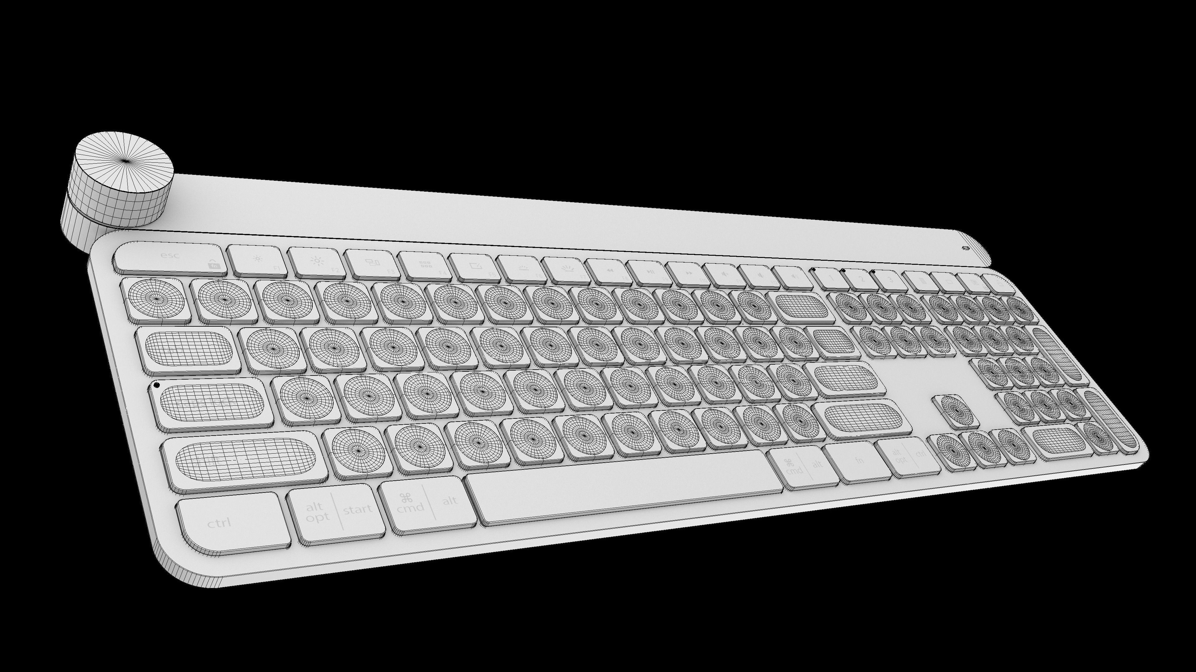 Logitech Craft  3D model_5