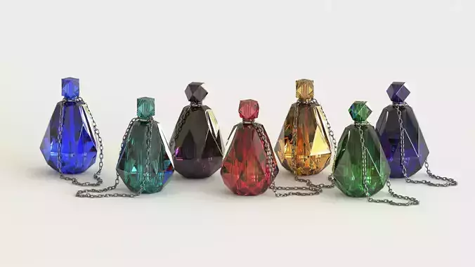 Crystal Magic Bottle