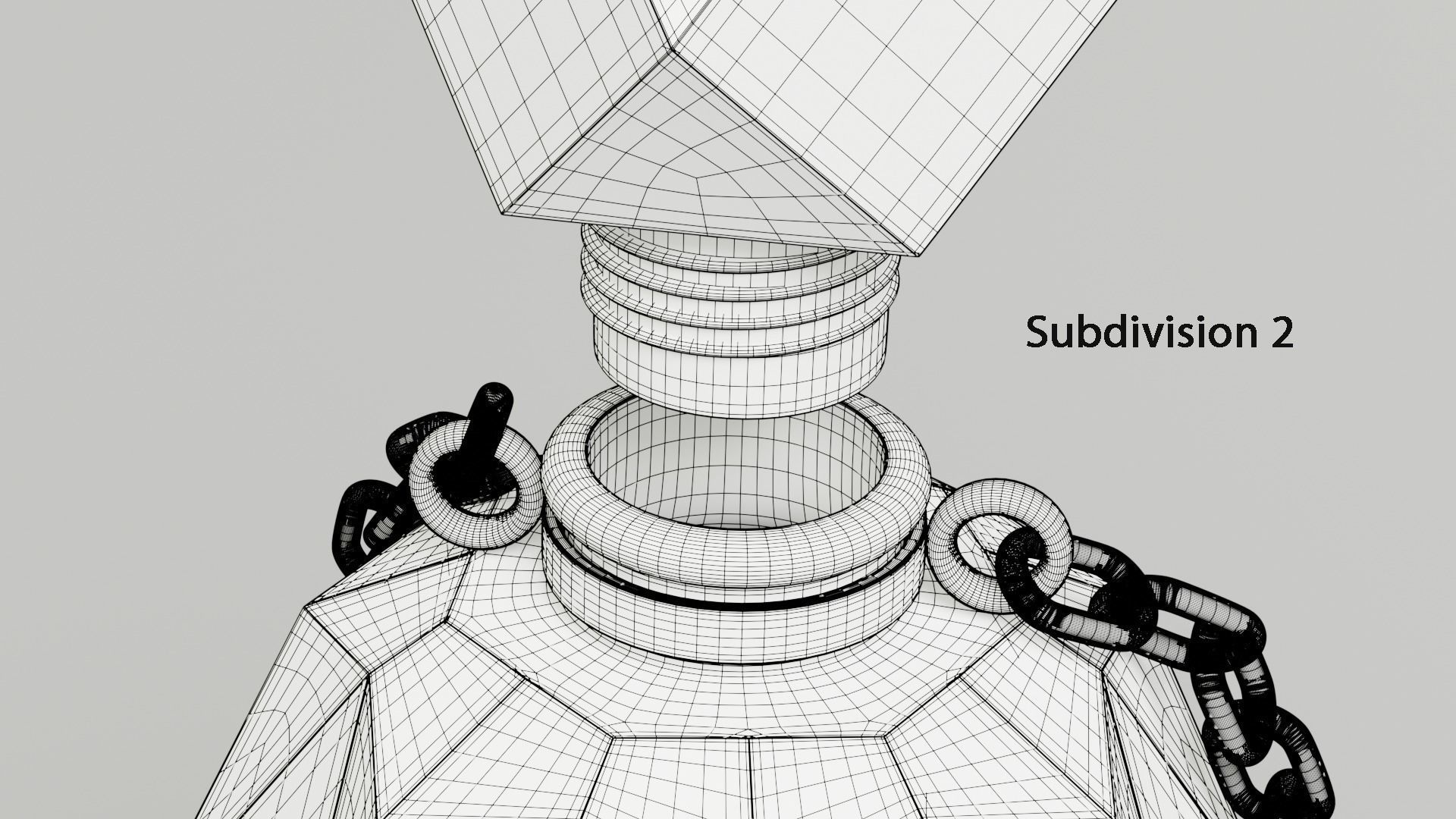 Crystal Magic Bottle 3D model_16