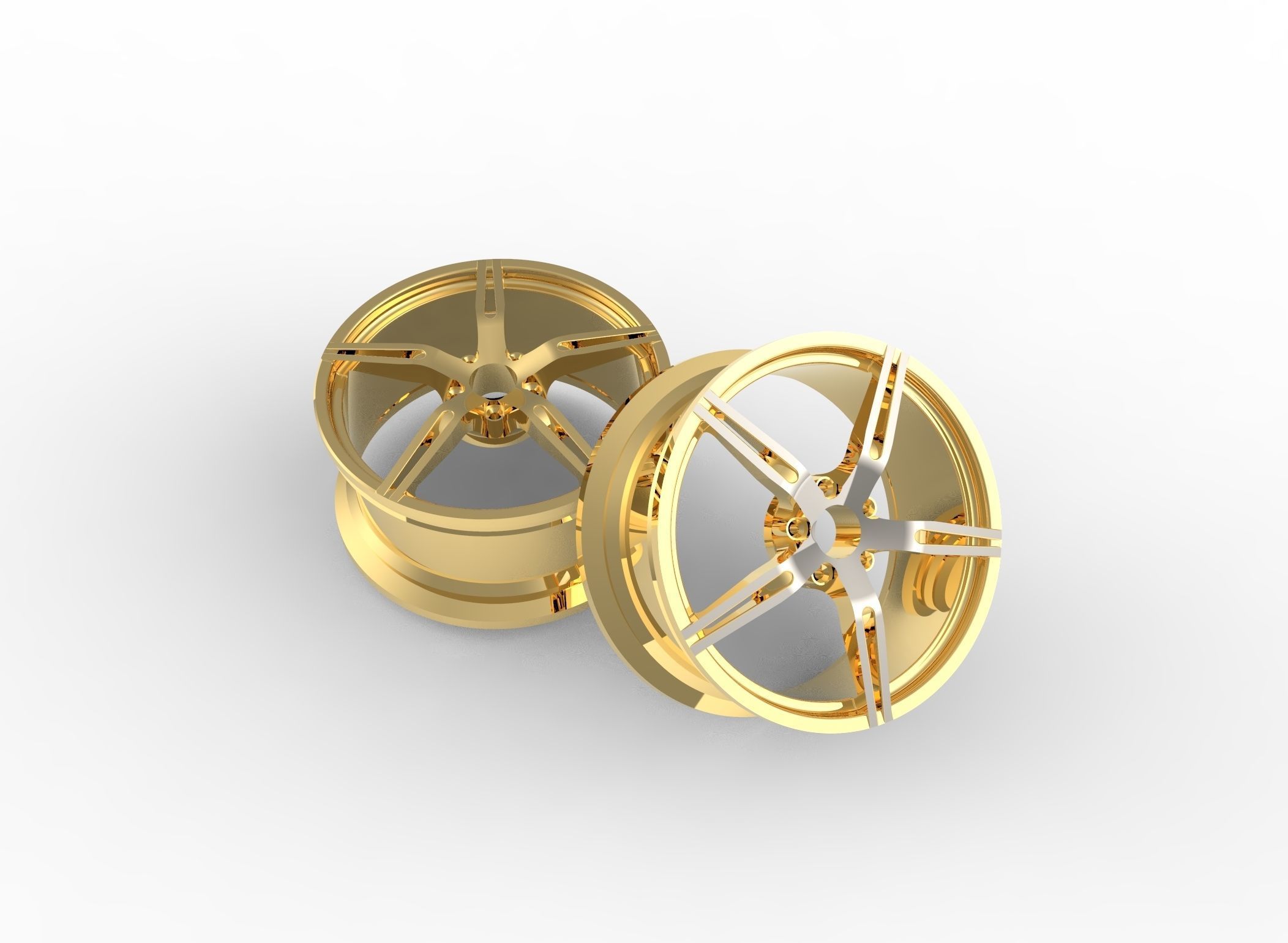 Custom rims 3D print model_9
