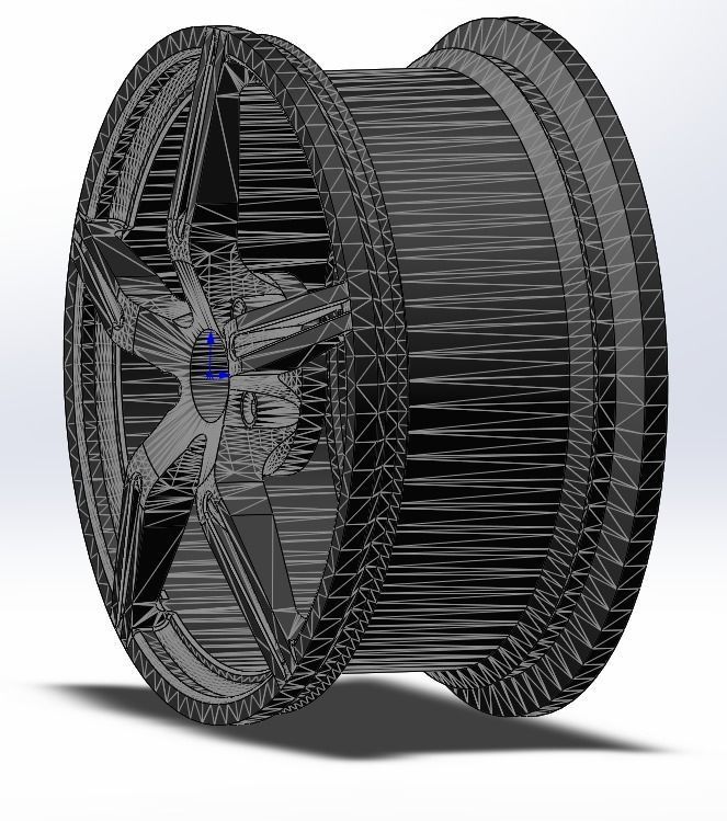 Custom rims 3D print model_13