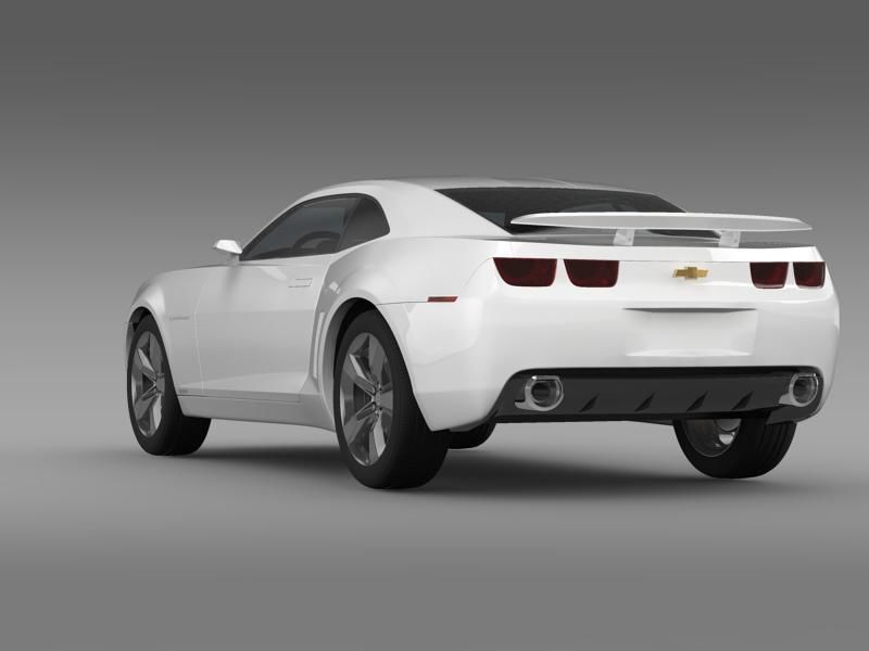 Chevrolet Camaro Concept 2008 3D model_21