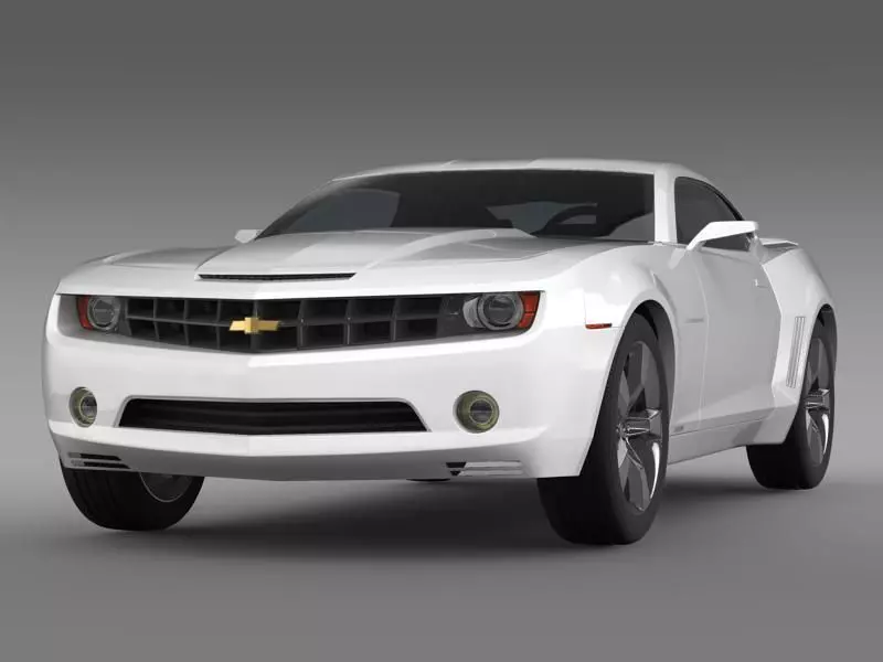 Chevrolet Camaro Concept 2008 3D model_0