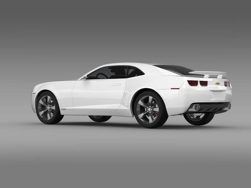 Chevrolet Camaro Concept 2008 3D model_20