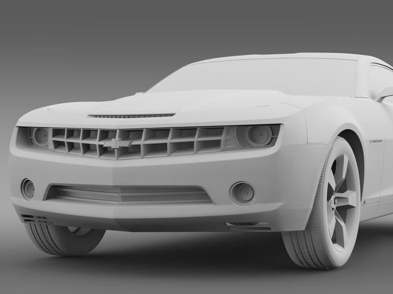 Chevrolet Camaro Concept 2008 3D model_7
