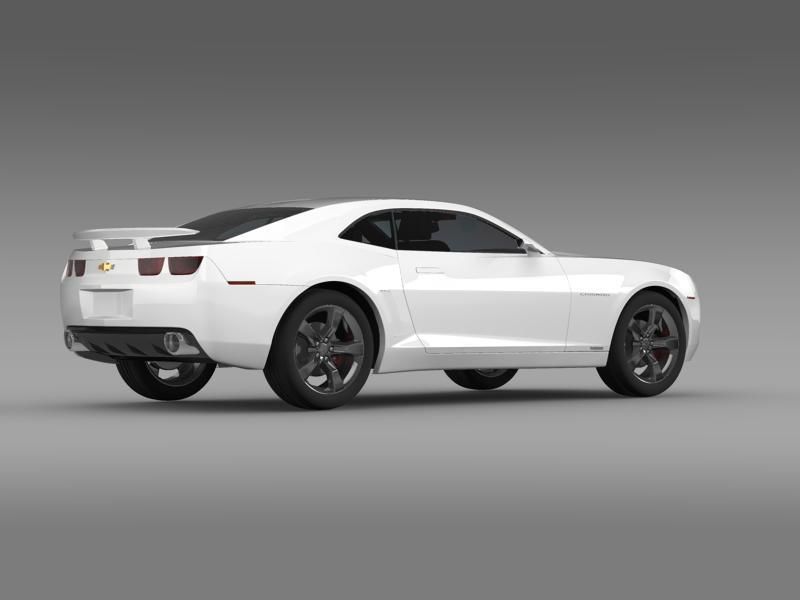 Chevrolet Camaro Concept 2008 3D model_24