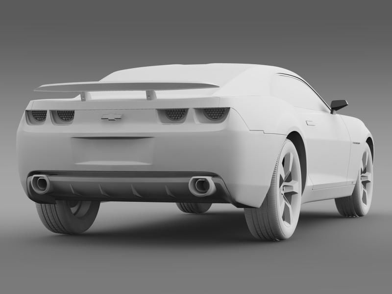 Chevrolet Camaro Concept 2008 3D model_9