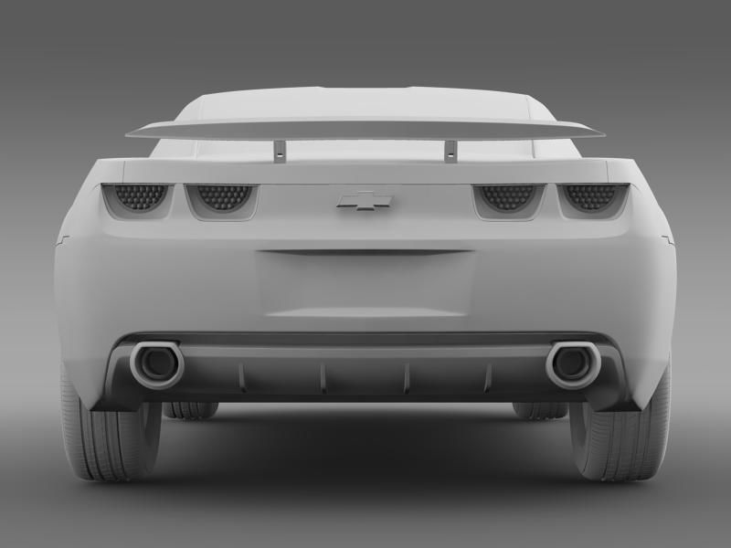 Chevrolet Camaro Concept 2008 3D model_10