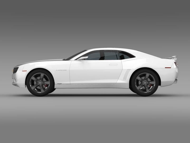 Chevrolet Camaro Concept 2008 3D model_19