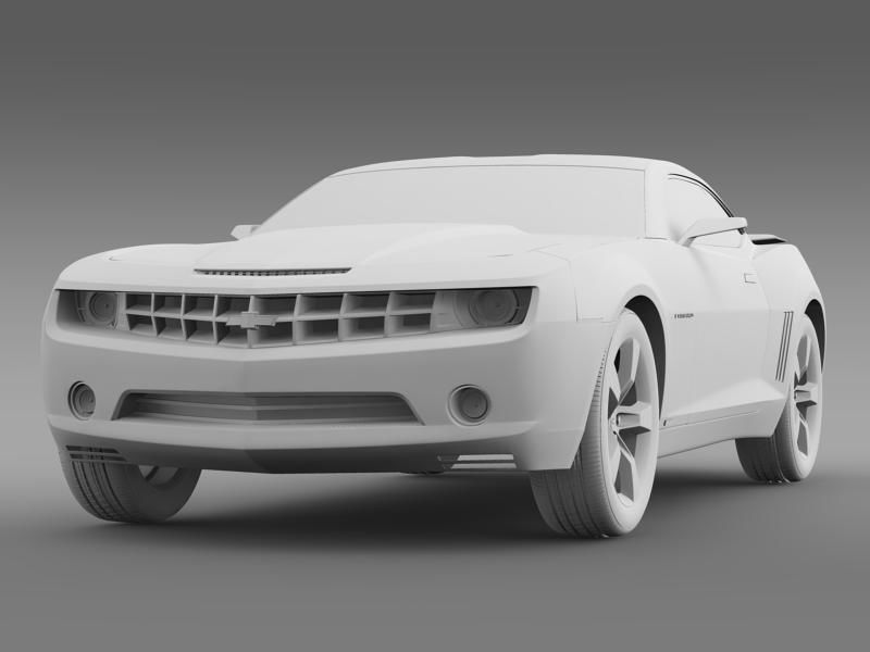 Chevrolet Camaro Concept 2008 3D model_6