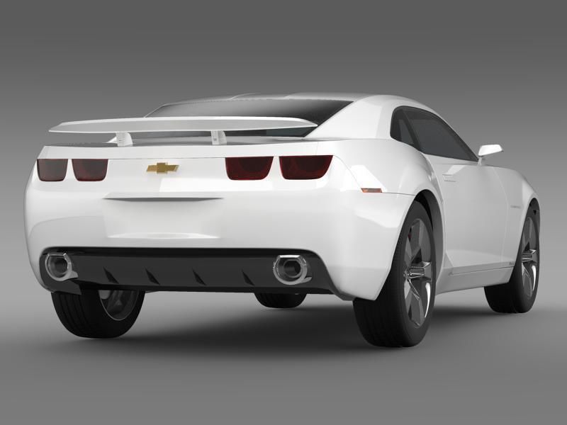 Chevrolet Camaro Concept 2008 3D model_22