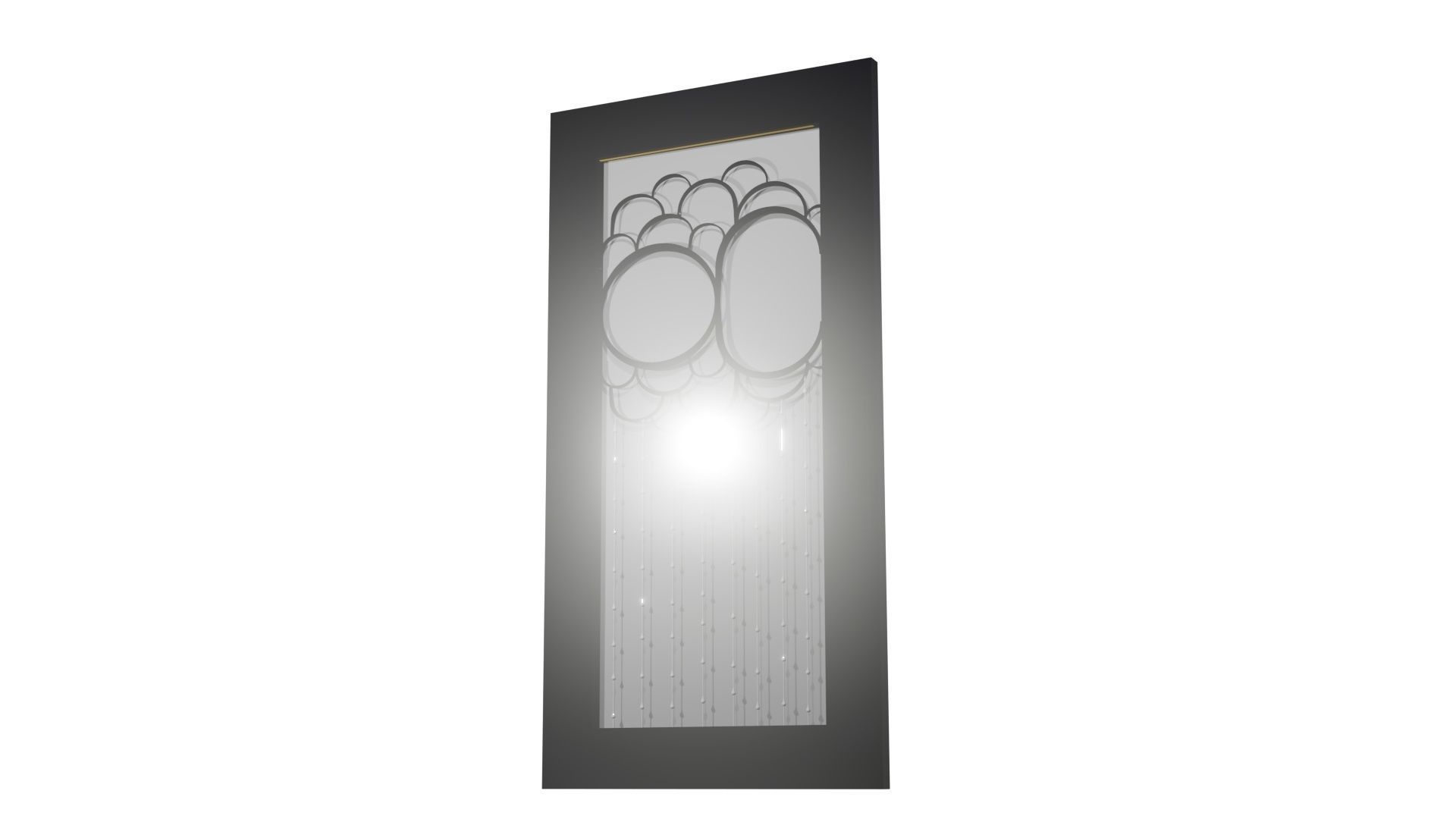 Rain Door 3D model_2