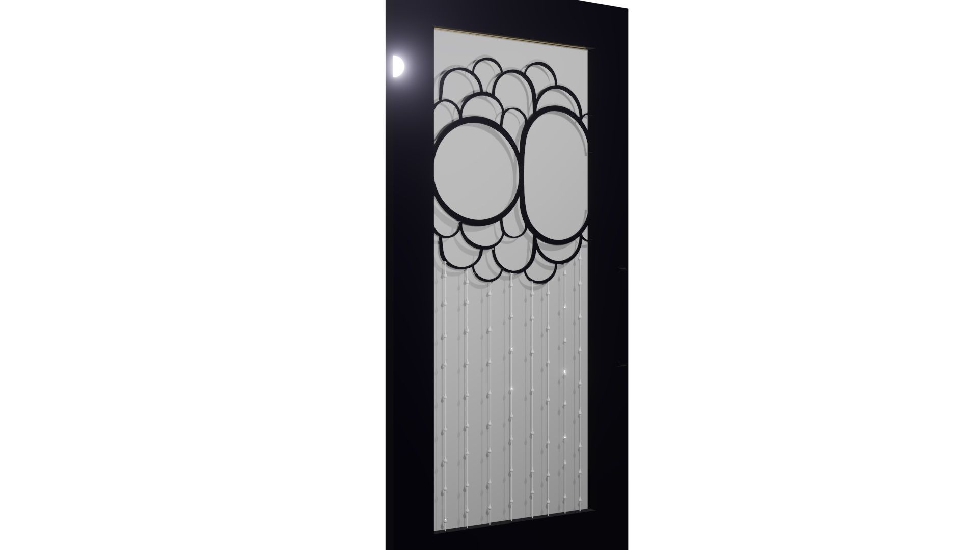 Rain Door 3D model_5