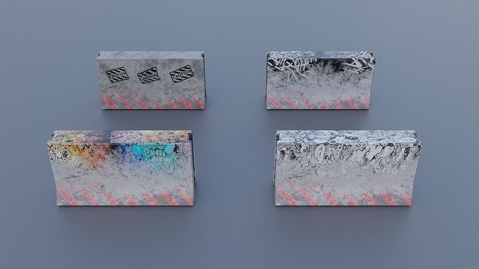 low-poly assets package for games 3D model 3