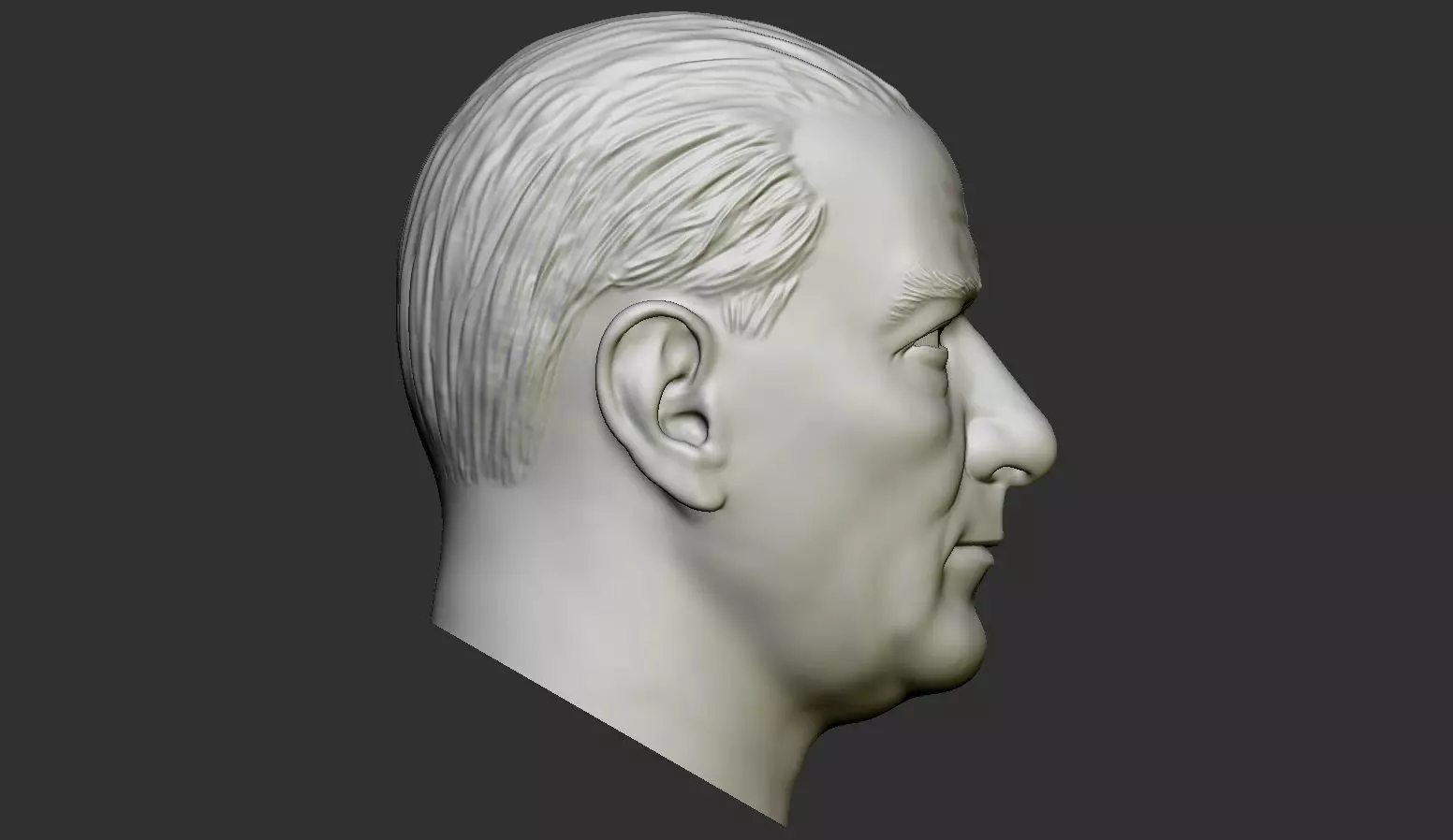 Gazi Mustafa Kemal Ataturk 3D print model_0