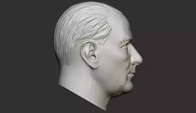 Gazi Mustafa Kemal Ataturk 3D print model