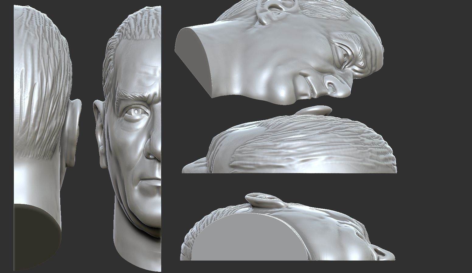 Gazi Mustafa Kemal Ataturk 3D print model_3