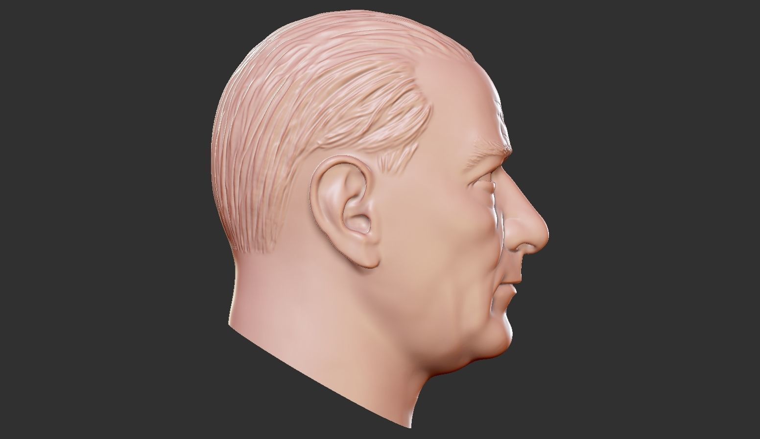 Gazi Mustafa Kemal Ataturk 3D print model_1