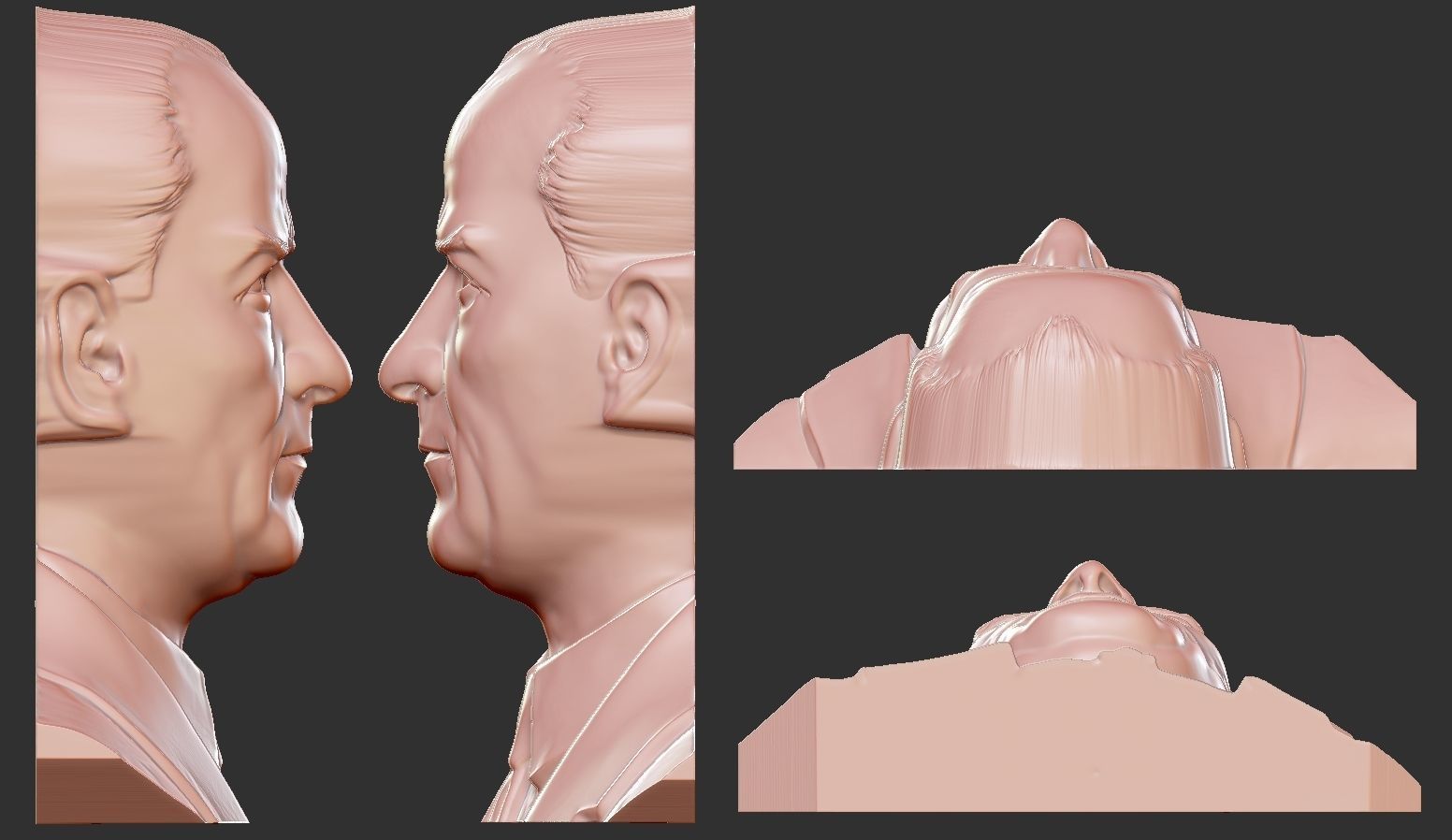Gazi Mustafa Kemal Ataturk 3D print model_3