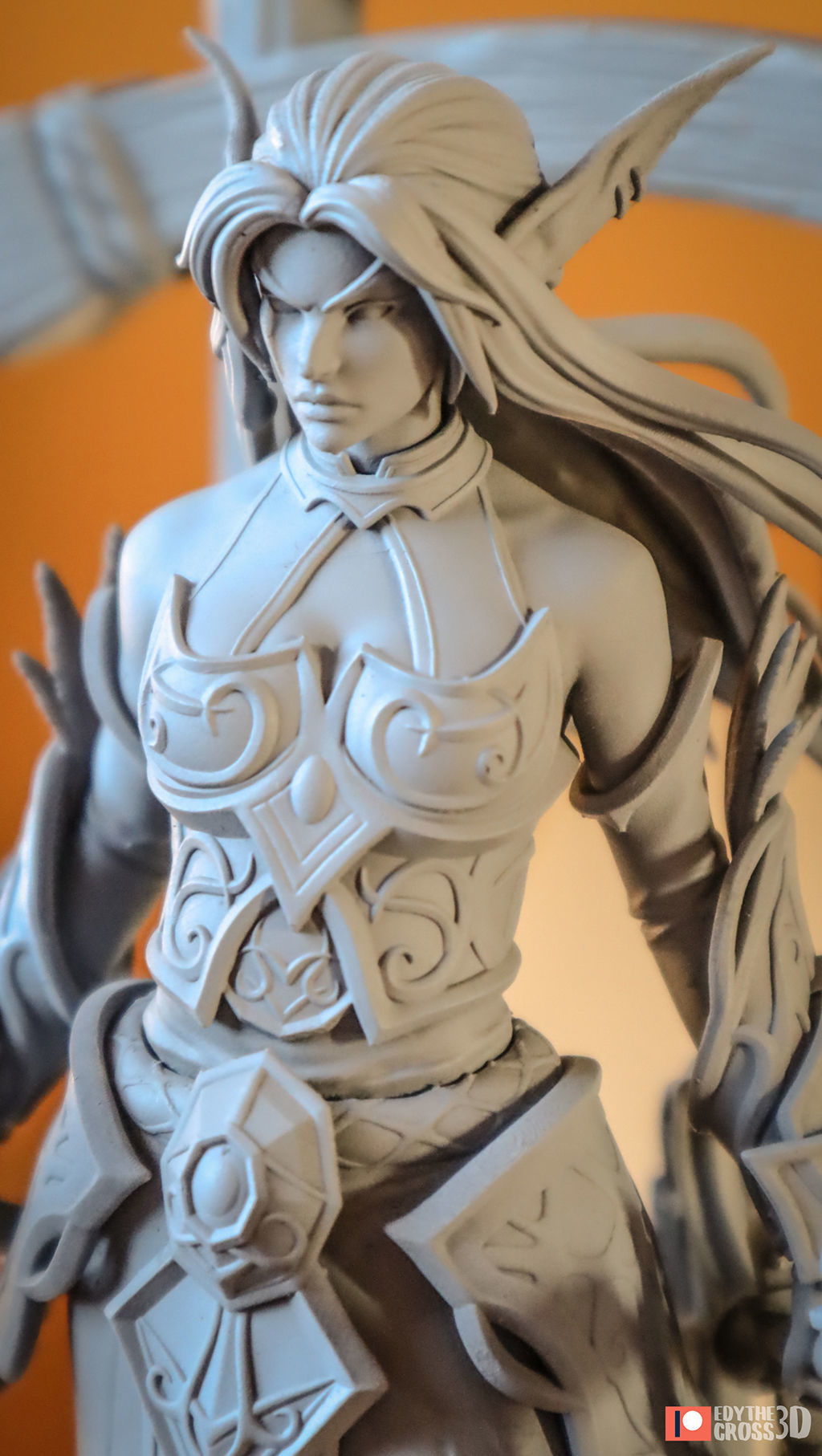 Tyrande Whisperwind - World of Warcraft 3D print model_8
