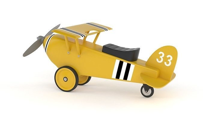 Toy Airplane 3D model