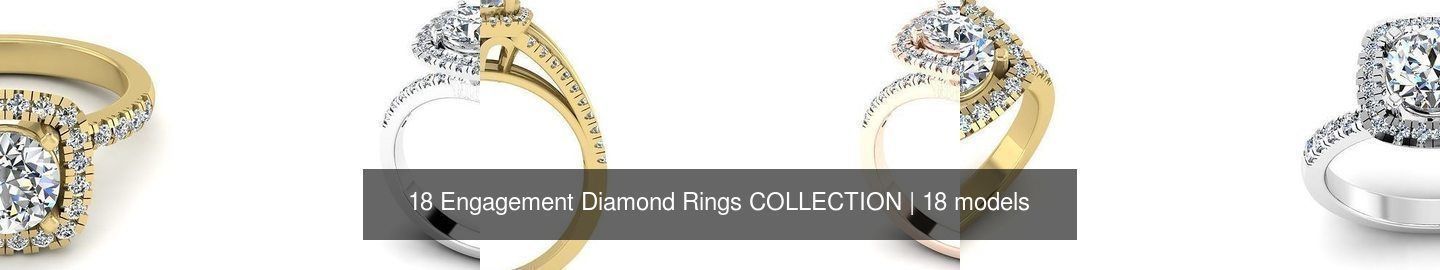 18 Engagement Diamond Rings COLLECTION _6