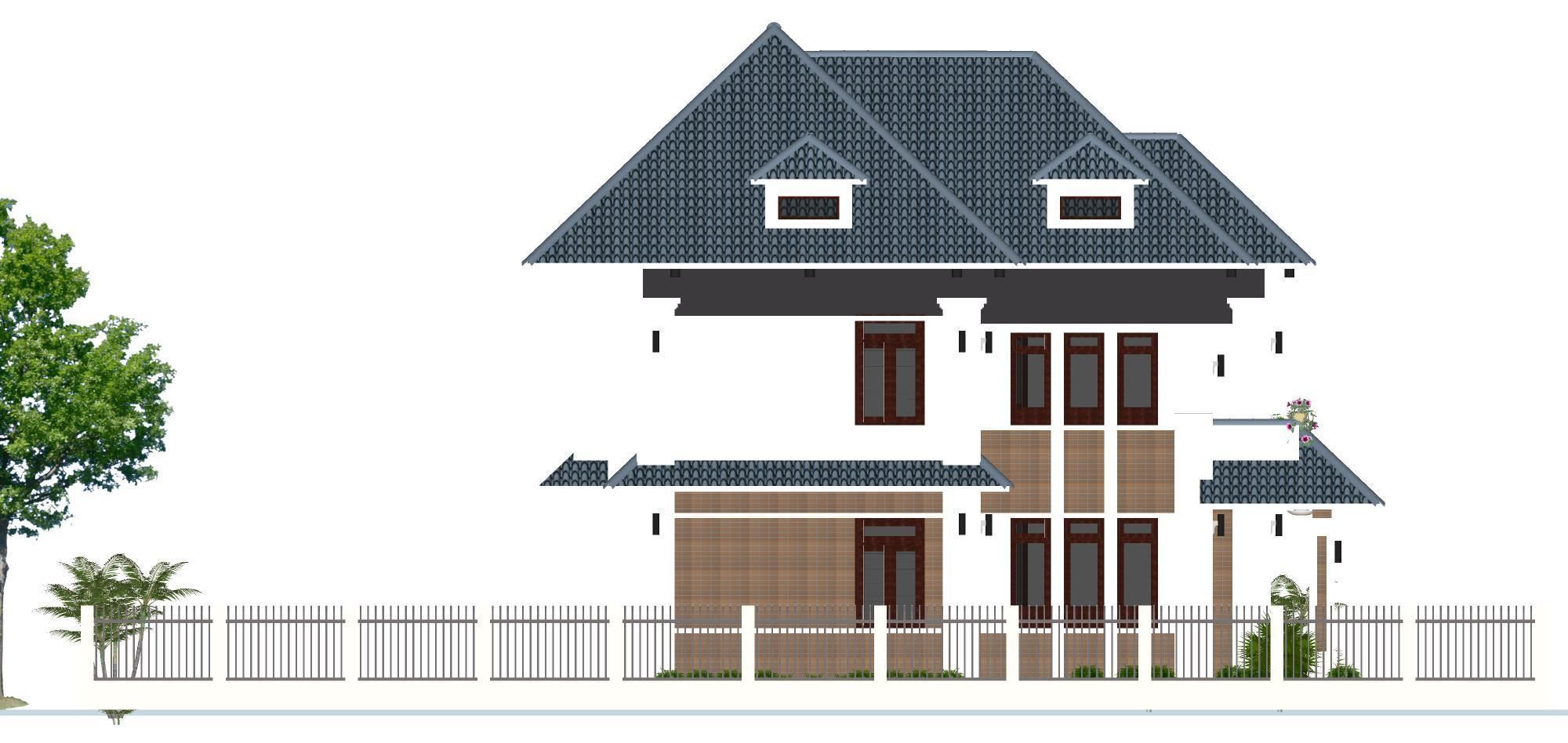 P185-Sketchup 1001 - House  3D model_27