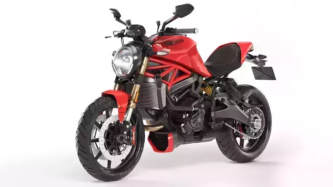 Ducati Monster 1200S 3D model