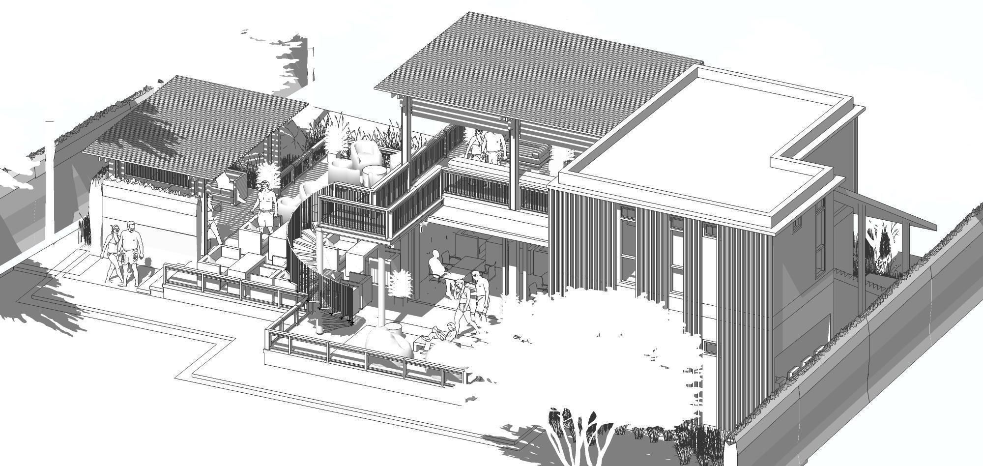 Sketchup 1002 - House  3D model_19