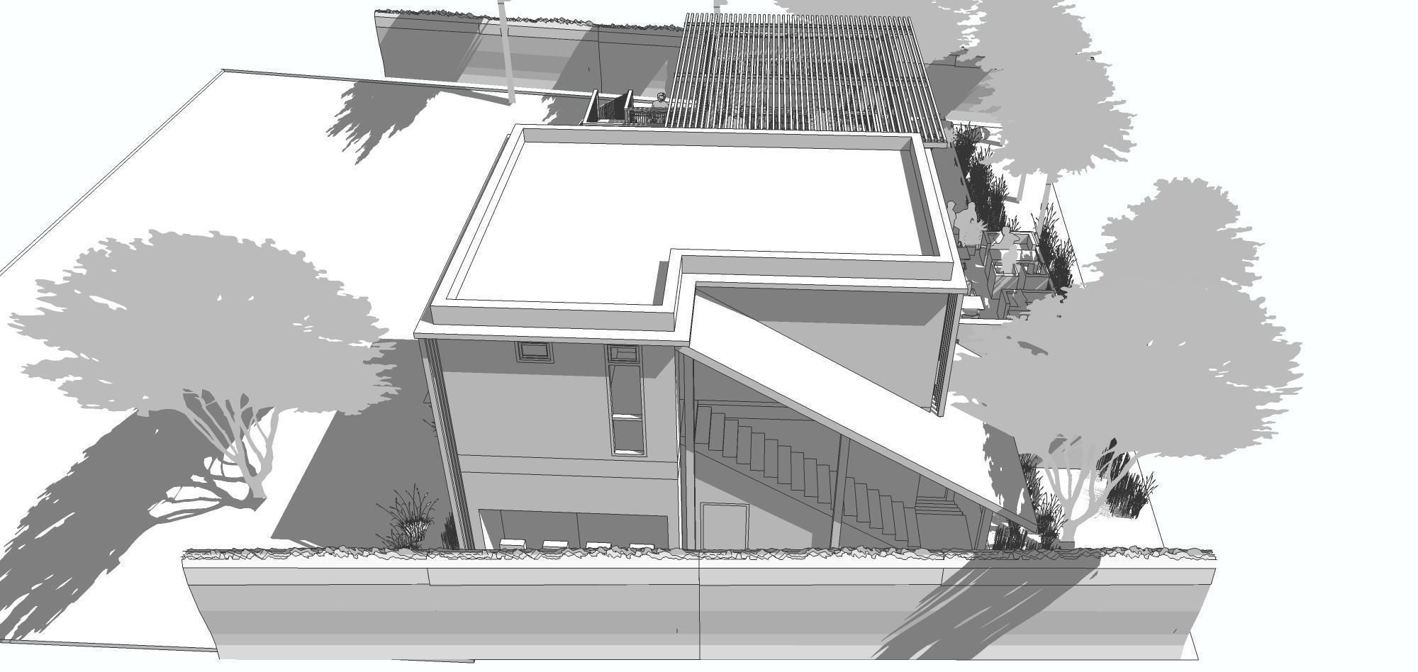 Sketchup 1002 - House  3D model_18
