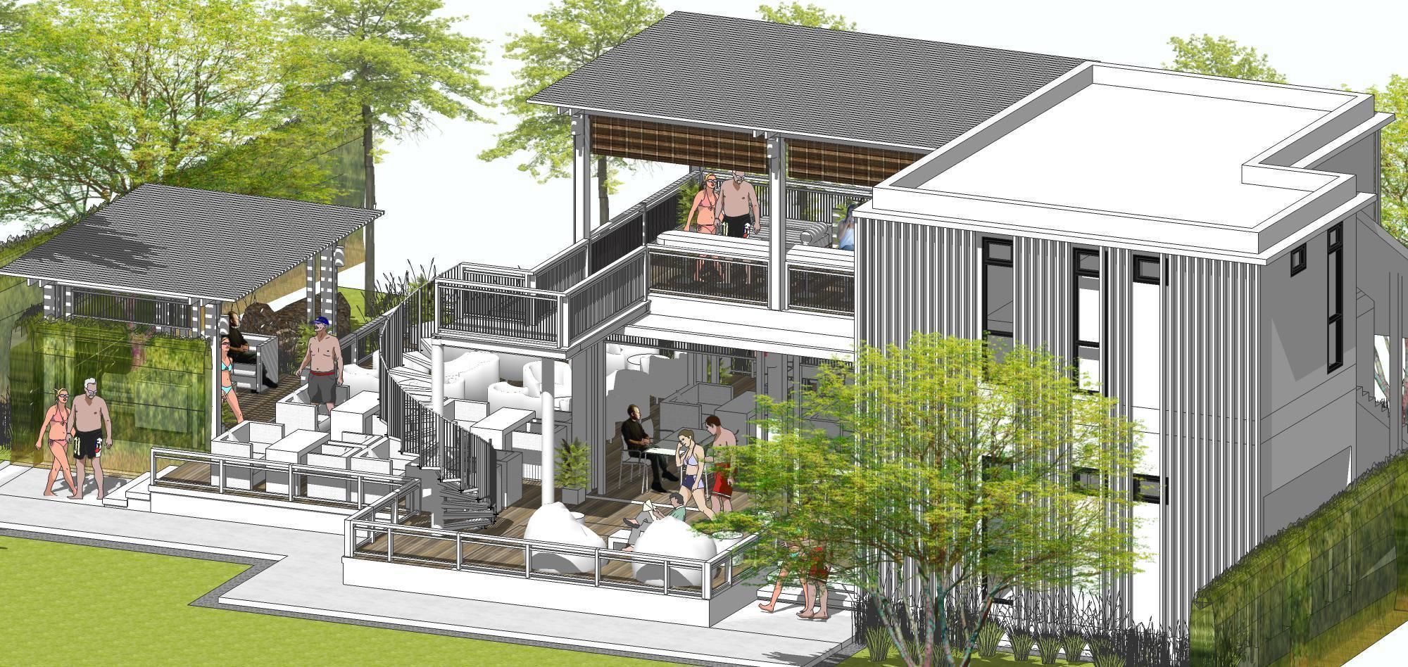 Sketchup 1002 - House  3D model_11