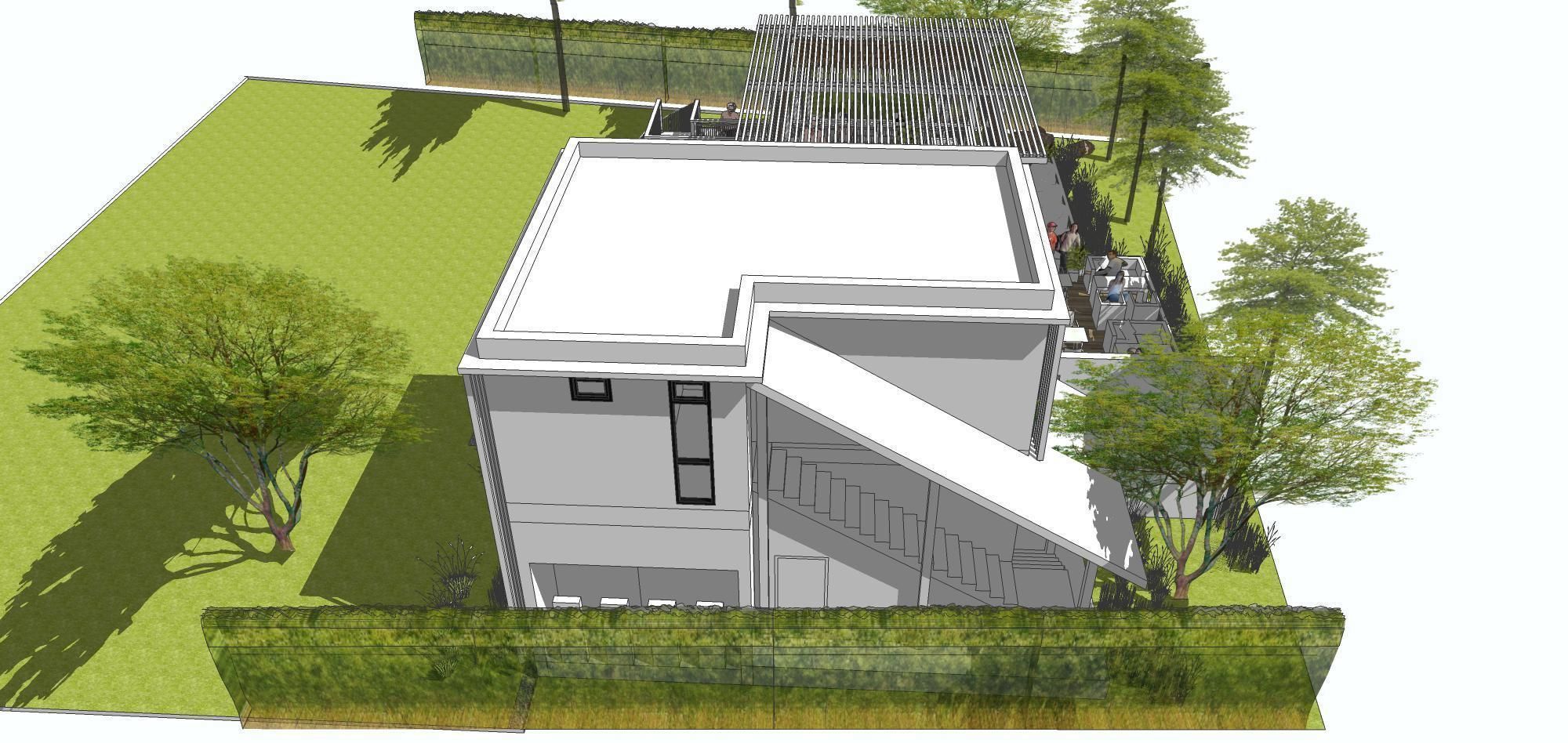 Sketchup 1002 - House  3D model_6