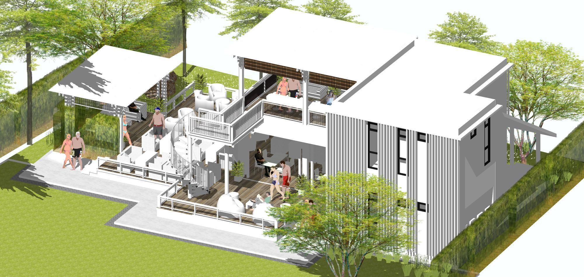 Sketchup 1002 - House  3D model_31