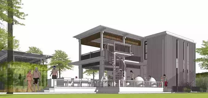 Sketchup 1002 - House 