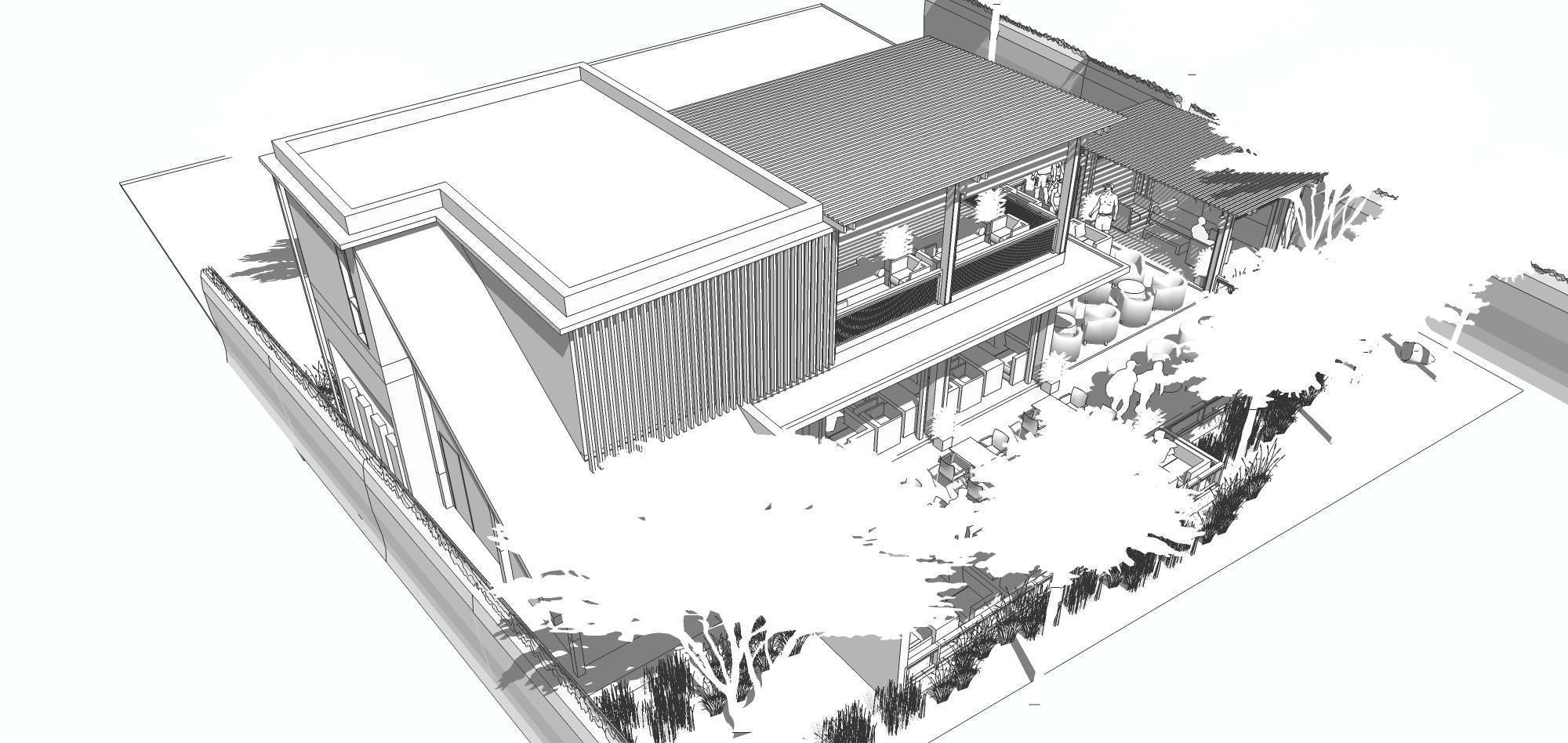 Sketchup 1002 - House  3D model_17