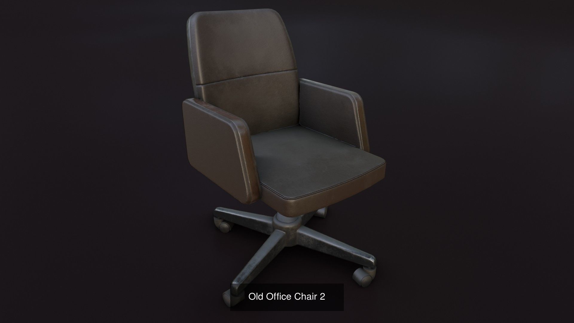 Old Office pack 3D Model Collection_1