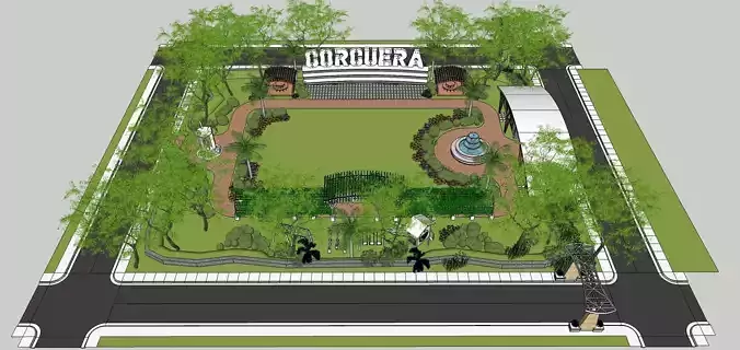 Sketchup 1004 - Park