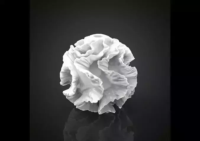 Decorative vase 3D print model