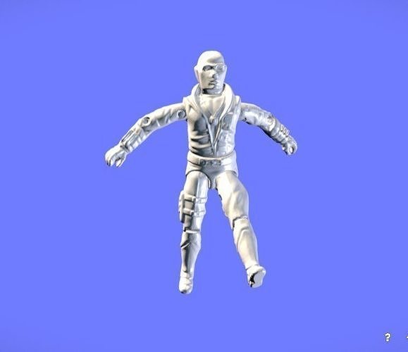 80s GI-JOE DESTRO - 3D SCAN 3D print model