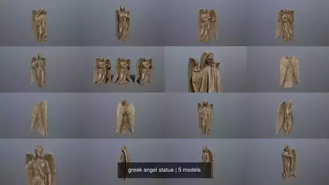 greek angel statue