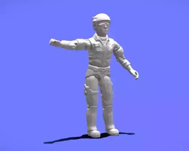 80s GI-JOE MEDIC - 3D SCAN