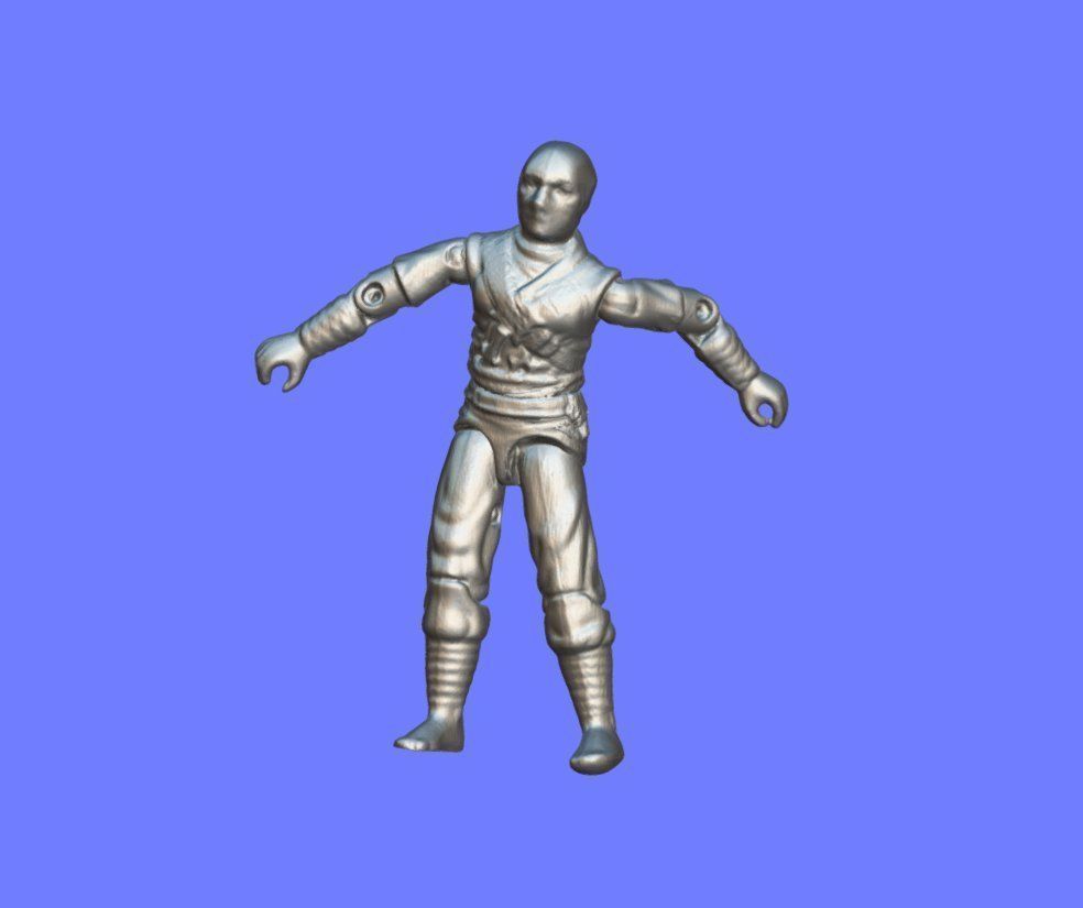 80s GI-JOE STORM-SHADOW - 3D SCAN 3D print model_5