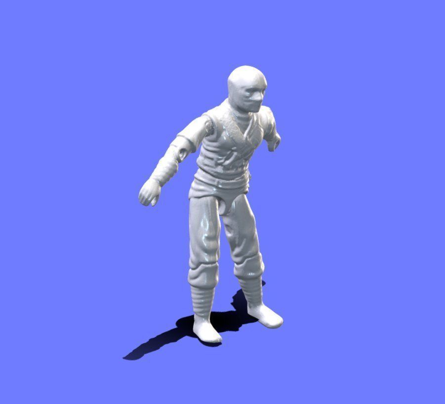 80s GI-JOE STORM-SHADOW - 3D SCAN 3D print model_4