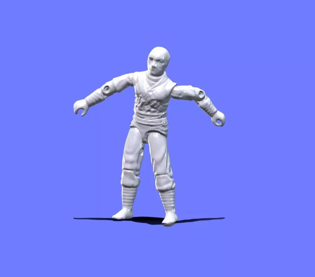 80s GI-JOE STORM-SHADOW - 3D SCAN 3D print model_0
