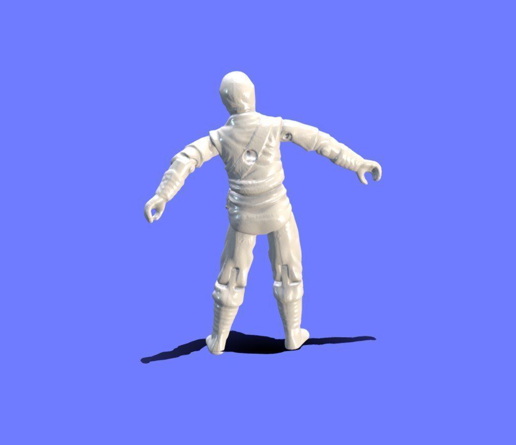 80s GI-JOE STORM-SHADOW - 3D SCAN 3D print model_2