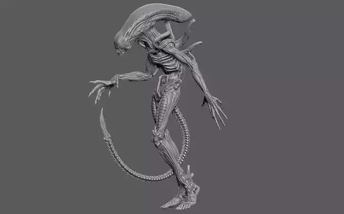 Alien Fan Art Evolution