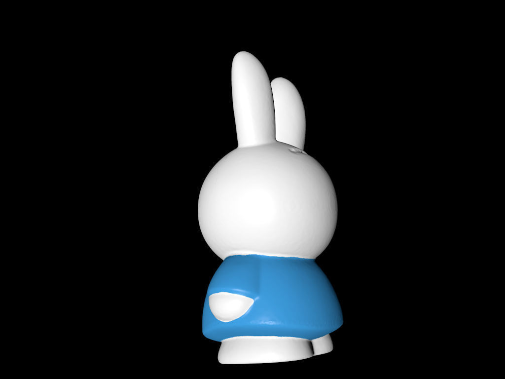 Mifi - Nijntje Piggy Bank 3D print model_5