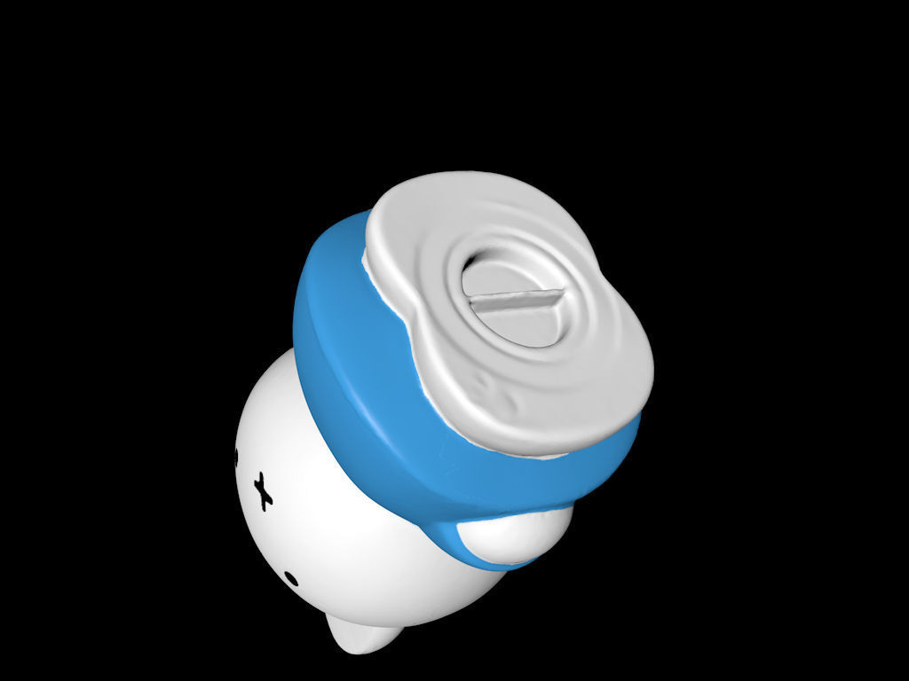 Mifi - Nijntje Piggy Bank 3D print model_4